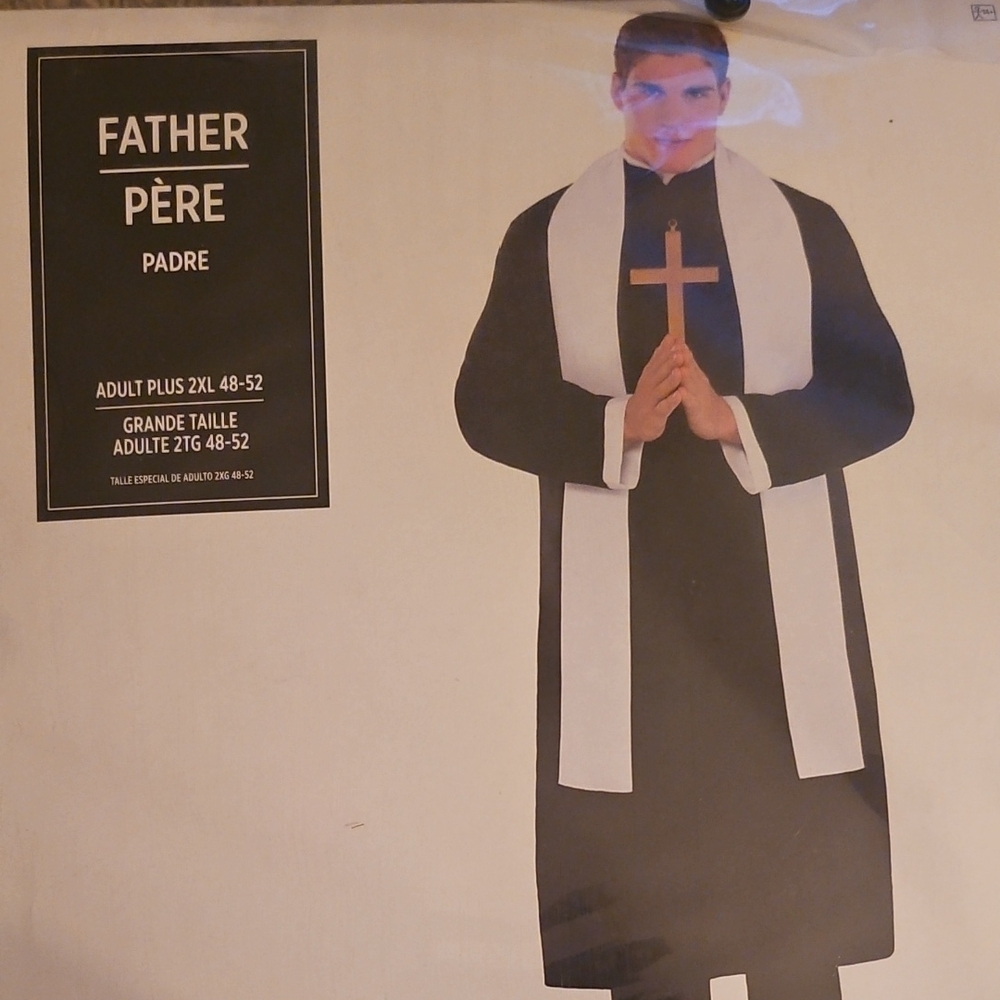 Priest Costume with White Stole